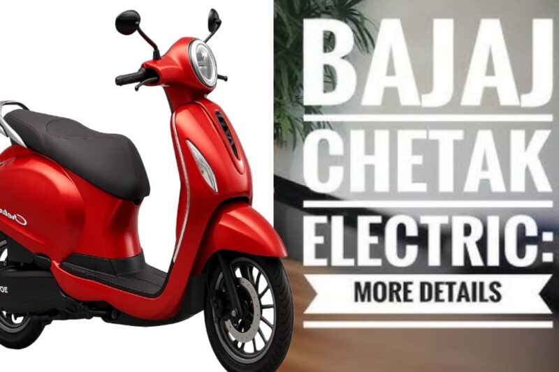 Bajaj Chetak 3001 Electric Scooter: The Stylish, Smart, and Sustainable Ride for the Future